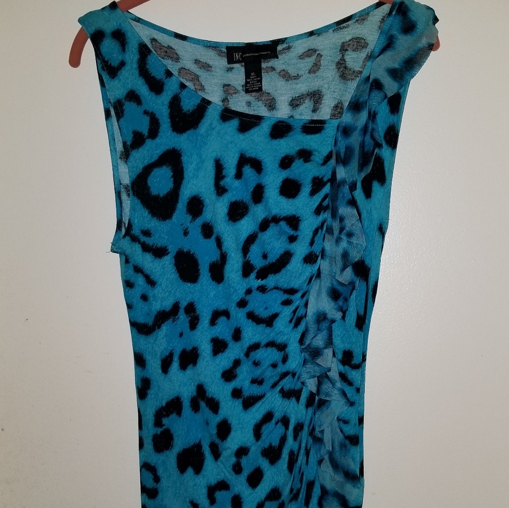 INC BLUE CHEETAH